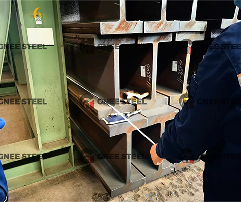 Heavy‑duty wide flange beam