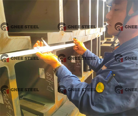 Heavy‑duty wide flange beam