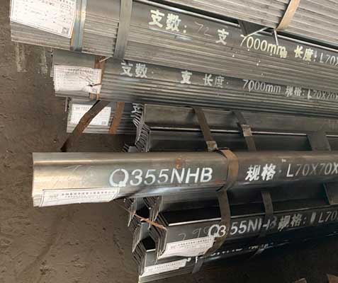ASTM A588 Grade B Weathering Steel Angle Steel