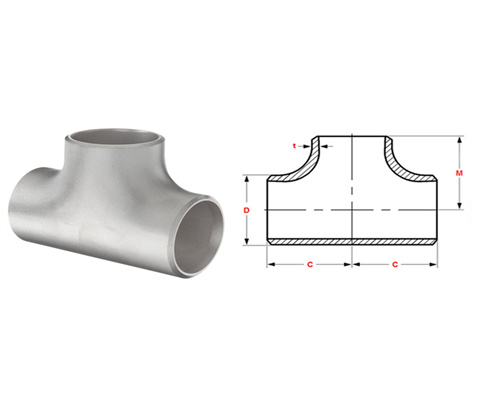 Stainless Steel SS Equal Tee